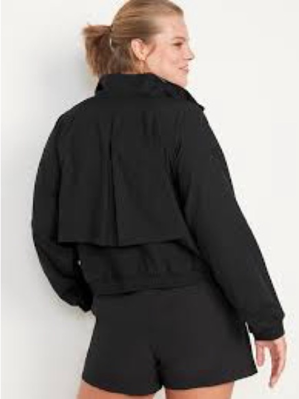 Old Navy Loose StretchTech Zip-Front Jacket - Picture 2 of 13